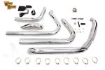 Wyatt Gatling True Duel Exhaust Set For 2010-2016 Harley Flt; VT29-0077. Fixed Price $399.99.