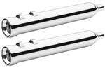 Cobra Neighbor Hater Chrome 4" Slip-on Exhaust Mufflers (6107). Fixed Price $466.68.
