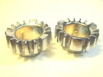 2 Exhaust Pipe Nuts Norton Commando 850 MK3 1975 Short Threads 06-3988 Lock Ring. Fixed Price $109.99.