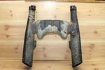 1985 1986 Honda VT1100 Shadow Exhaust Pipe Muffler Header 18300-MG8-771. Fixed Price $99.98.