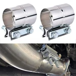 2PCS 3INCH" Lap Joint Exhaust Band Clamp Muffler Sleeve Coupler Stainless Steel. Fixed Price $16.77.