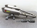 Akrapovic Slip-on Exhaust Muffler For Kawasaki Ninja ZX-14R ZZR1400 2012 Used. Fixed Price $1463.00.