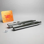 Sharkroad Chrome Slip-on Mufflers 1995 2016 Harley Touring Exhaust 409527CC. Fixed Price $375.00.