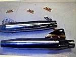 FH10 Harley Davidson 94-05 Dyna Oem Chrome Set Exhaust Mufflers 65747-94 Rough. Fixed Price $116.19.