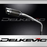 Honda CBR600RR 2007-2012 Delkevic Slip 8" Round Carbon Exhaust Muffler Kit. Fixed Price $339.99.
