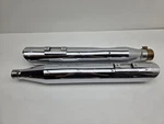 Vance & Hines Twin Slash Harley Touring Freewheel Trike Slip On Exhaust Mufflers. Fixed Price $399.00.