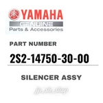 Yamaha Genuine Oem Parts Silencer Assy 2S2-14750-30-00 For YZ450F. Fixed Price $820.42.