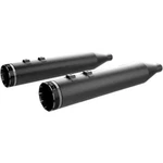 Khrome Werks 202840 4.5" Hp Plus Slip-on Mufflers Black Tracer For Touring 96-16. Fixed Price $845.95.