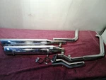 Harley Davidson Flstfse Full Exhaust Mufflers Pn 65954-05 65956-05. Fixed Price $250.00.