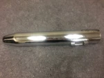 Harley Vance & Hines Chrome Monster ROUND-4" Slip-on Heat Shield D255HC. Fixed Price $98.00.