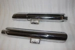 1801-1248 New Vance & Hines Twin Slash Round Mufflers Fits 2018-2020 Harley. Fixed Price $359.99.