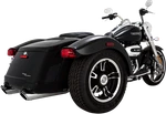 Vance & Hines Twin Slash Mufflers - Flrt 16796. Fixed Price $669.99.