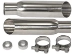 Voodoo Polished Shorty Dual Slip-ons Mufflers VEBUSAK1P For Hayabusa 2001-2007. Fixed Price $517.15.