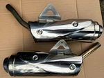 Triumph Street Triple 675 Exhaust Muffler Set Genuine 2007 - 2012 T2200831. Fixed Price $177.19.