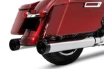 Rinehart 500-0165 Dbx Slip-on Muffler, Chrome With Traditional Black End Cap. Fixed Price $769.95.