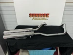 Genuine Honda HONMFR1300 Chrome Complete Exhaust System VT1300 Like New!!!!. Fixed Price $499.95.