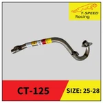 Exhaust Pipe Header Size 25-28MM Stainless Steel Fits For Honda CT-125 2024-2025. Fixed Price $121.99.