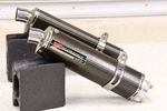 Yoshimura Carbon Tri-oval Dual Slip-on Exhaust Suzuki Hayabusa GSX1300R Used. Fixed Price $999.00.