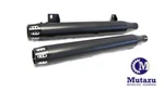 Mutazu 3" Roaring Black IM-03-BB Slip-on Mufflers Exhaust For Indian Scout 15-18. Fixed Price $249.00.