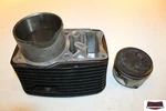 2003 Suzuki Intruder Vl 1500 Rear Engine Motor Piston Cylinders Block 11221-10F. Fixed Price $24.99.