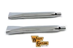 Wyatt Gatling Wide Oval Muffler Set For Harley-davidson. Fixed Price $213.99.
