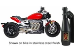 Black Velvet Dual Gp Slip On Exhaust W/ Db Killers C.w. WT2500-BV & (2) WX125BLK. Fixed Price $1386.95.