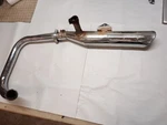 Suzuki Intruder VS800 VS750 VS700 Left Muffler With Pipe Fits 1986-2004. Fixed Price $70.00.