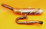 2010 - 2013 Honda CRF250R Titanium Muffler Tail Pipe Silencer And Header. Fixed Price $522.49.