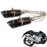 For Suzuki Hayabusa GSX1300R 2008-2017 Exhaust Pipe 51MM Muffler Silencers 470MM. Fixed Price $224.17.