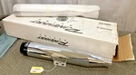 New Genuine Rinehart 500-1216 3.5" Slip-on Exhaust Kit W/ Black Caps For Hd. Fixed Price $1670.02.