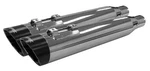 Two Brothers Racing Slash End Cap Slip-on System Chrome/black Motorcycle. Fixed Price $699.98.