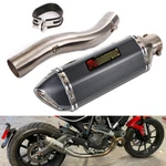 For Ducati Monster 797 Scrambler Slip-on Exhaust Set 51MM Muffler Pipe Steel Tip. Fixed Price $117.44.