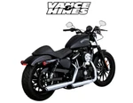 Vance & Hines Twin Slash 3 Slip-on Mufflers For 14-22 Harley Davidson Sportster. Fixed Price $879.95.