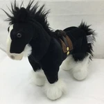 Disney Angus The Horse Black White Brave Merida Saddle Movie Plush 15" Toy Lovey. Fixed Price $17.99.