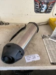 Triumph Tiger 800 Oem Stock Muffler T2205040 Exhaust Silencer New Takeoff. Fixed Price $240.00.