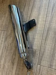 Triumph Oem Lh Left Pipe Silencer Exhaust Muffler 05-12 Rocket Iii 2209801. Fixed Price $129.00.