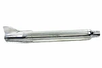 Replica Fishtail Muffler Chrome For Harley Davidson By V-twin. Fixed Price $180.61.