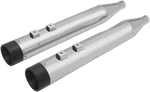 Drag Specialties 1801-1262 4 Inch Slip-on Mufflers Fltr Road Glide Chrome. Fixed Price $572.40.