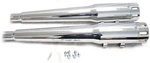 Mutazu 4" Competition Megaphone 2.0 Slip-on Mufflers Exhaust For Harley Touring. Fixed Price $249.00.