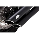 Vance & Hines 46376 Black 3" Twin Slash Slip-on Mufflers For 18-24. Fixed Price $748.95.