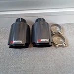 Bmw 335I/340I/435I/440I Akrapovic Gloss Black Carbon Fibre Exhaust Tips F20. Fixed Price $108.51.
