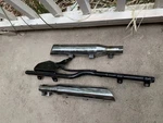 Harley-davidson Screamin Eagle Ii Mufflers 80424-04 With Mount. Fixed Price $125.00.