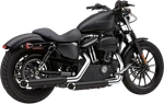 Cobra 3" Slashcut Slip-on Mufflers Black Chrome Tips Xl 04-13 6030RB. Fixed Price $455.99.