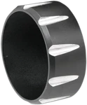 Bassani Fluted Billet End Cap For 3IN. Firepower Slip-ons Black Harley BE30T. Fixed Price $79.99.