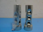 (2) Nos Baffles: 1/2" - 1/4" Diameter Harley Davidson Drag Pipes. Fixed Price $17.00.