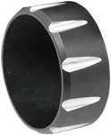 Bassani Xhaust BE30T 3" Endcap - Black Fluted. Fixed Price $69.95.