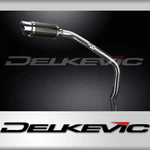 Honda CBR600RR 2003-2004 Delkevic Slip 8" Round Carbon Exhaust Muffler Kit. Fixed Price $349.99.