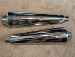2001 Triumph Legend Tt Stock Exhaust Silencers/mufflers. Fixed Price $125.00.