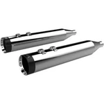 Khrome Werks 202795 4.5" Hp Plus Slip-on Mufflers Chrome Turbine Touring 96-16. Fixed Price $845.95.