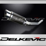 Kawasaki ZX-6R Ninja 2003-2004 Slip 8" Round Carbon Exhaust Muffler Kit. Fixed Price $319.99.